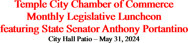 Temple City Chamber of Commerce Monthly
