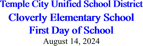 Temple City Unified School District