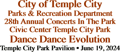 City of Temple City Parks &