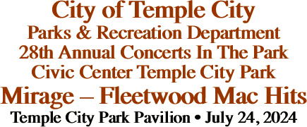 City of Temple City Parks &