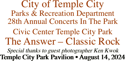 City of Temple City Parks &