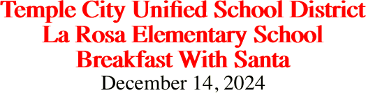 Temple City Unified School District