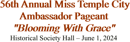  56th Annual Miss Temple