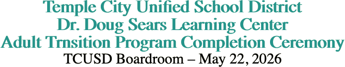 Temple City Unified School District
