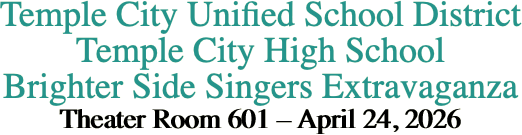 Temple City Unified School District Temple