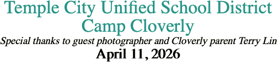 Temple City Unified School District Camp