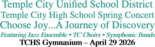 Temple City Unified School District Temple