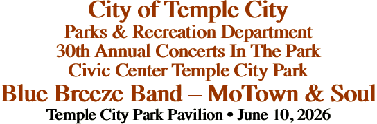 City of Temple City Parks &