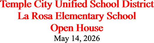 Temple City Unified School District