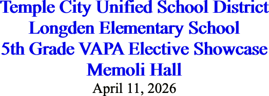 Temple City Unified School District
