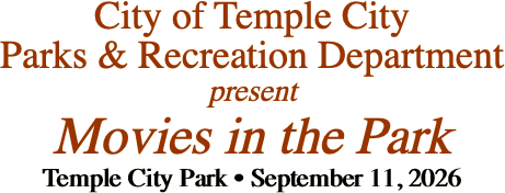 City of Temple City Parks &