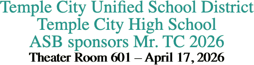 Temple City Unified School District Temple