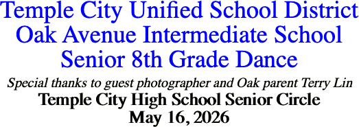 Temple City Unified School District Oak