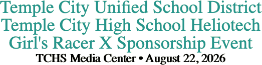 Temple City Unified School District Temple