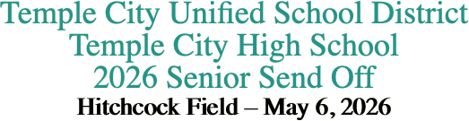 Temple City Unified School District Temple