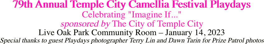79th Annual Temple City Camellia